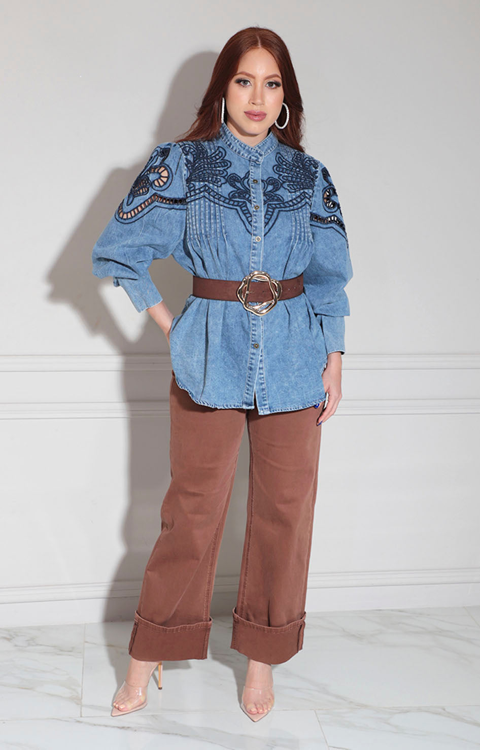 Camisera de mezclilla