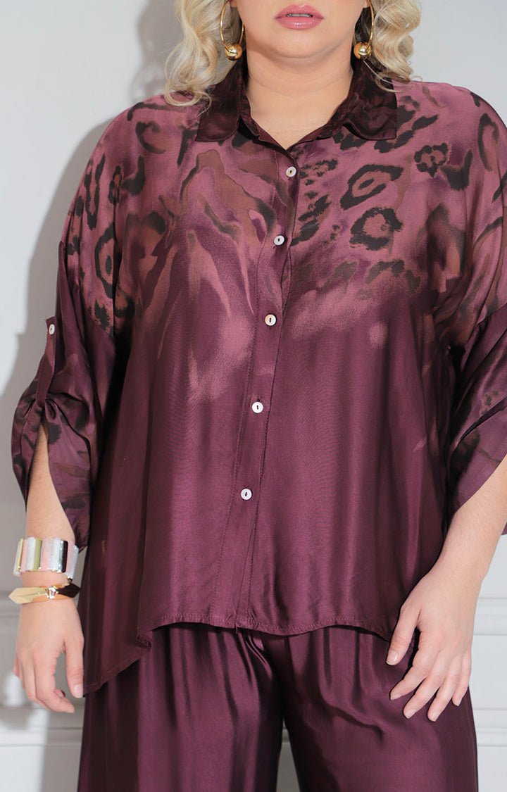 Conjunto vino de seda