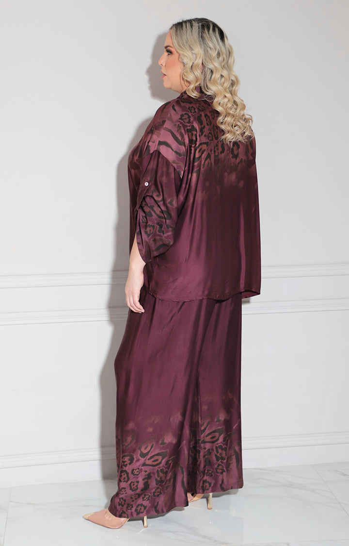 Conjunto vino de seda