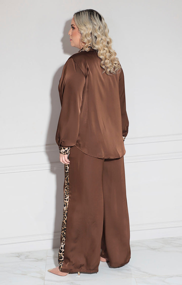 Conjunto café print