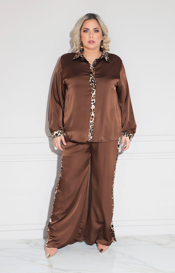 Conjunto café print