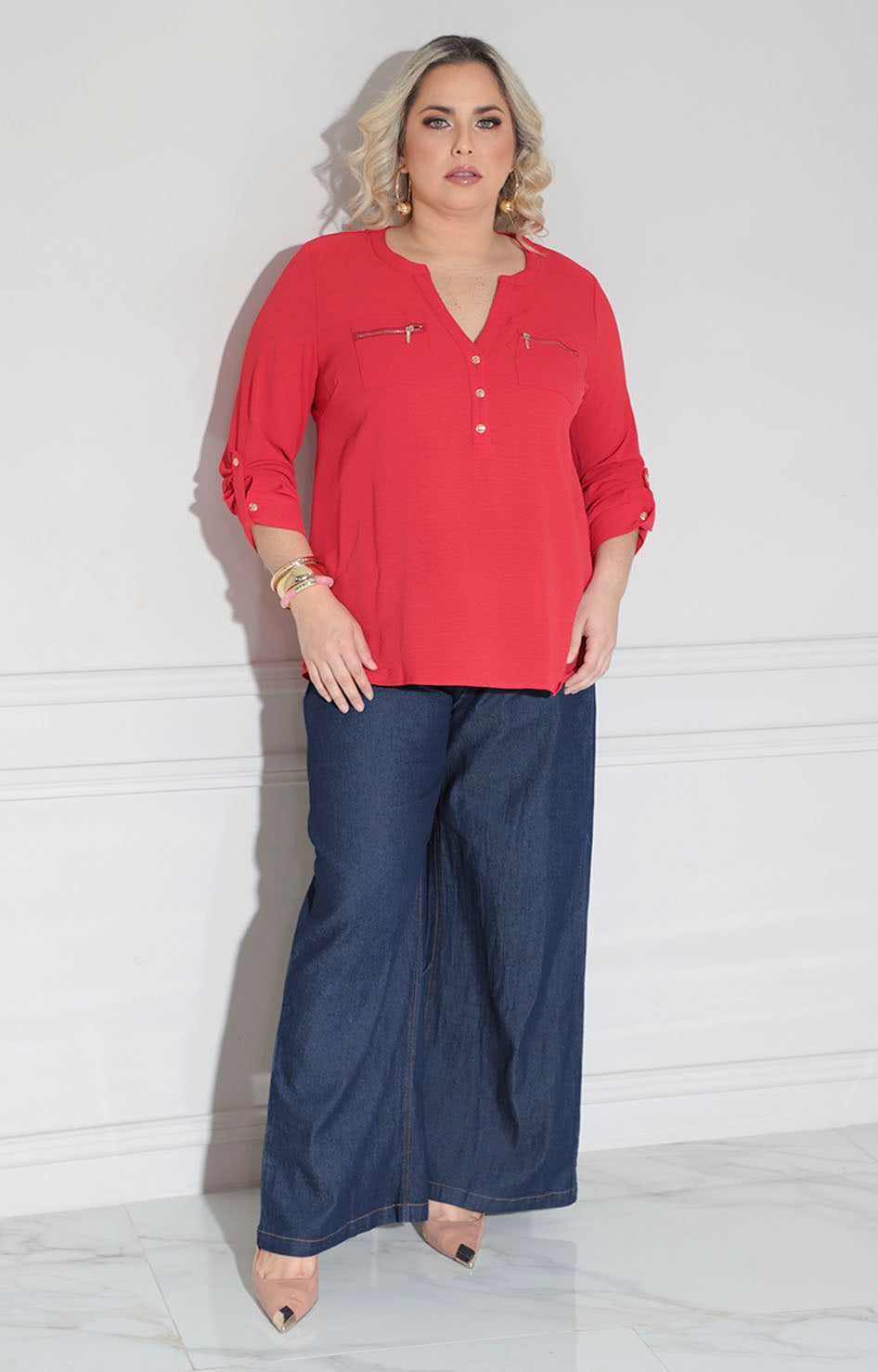 Camisera roja - BLUSA XL Boutiquemirel 