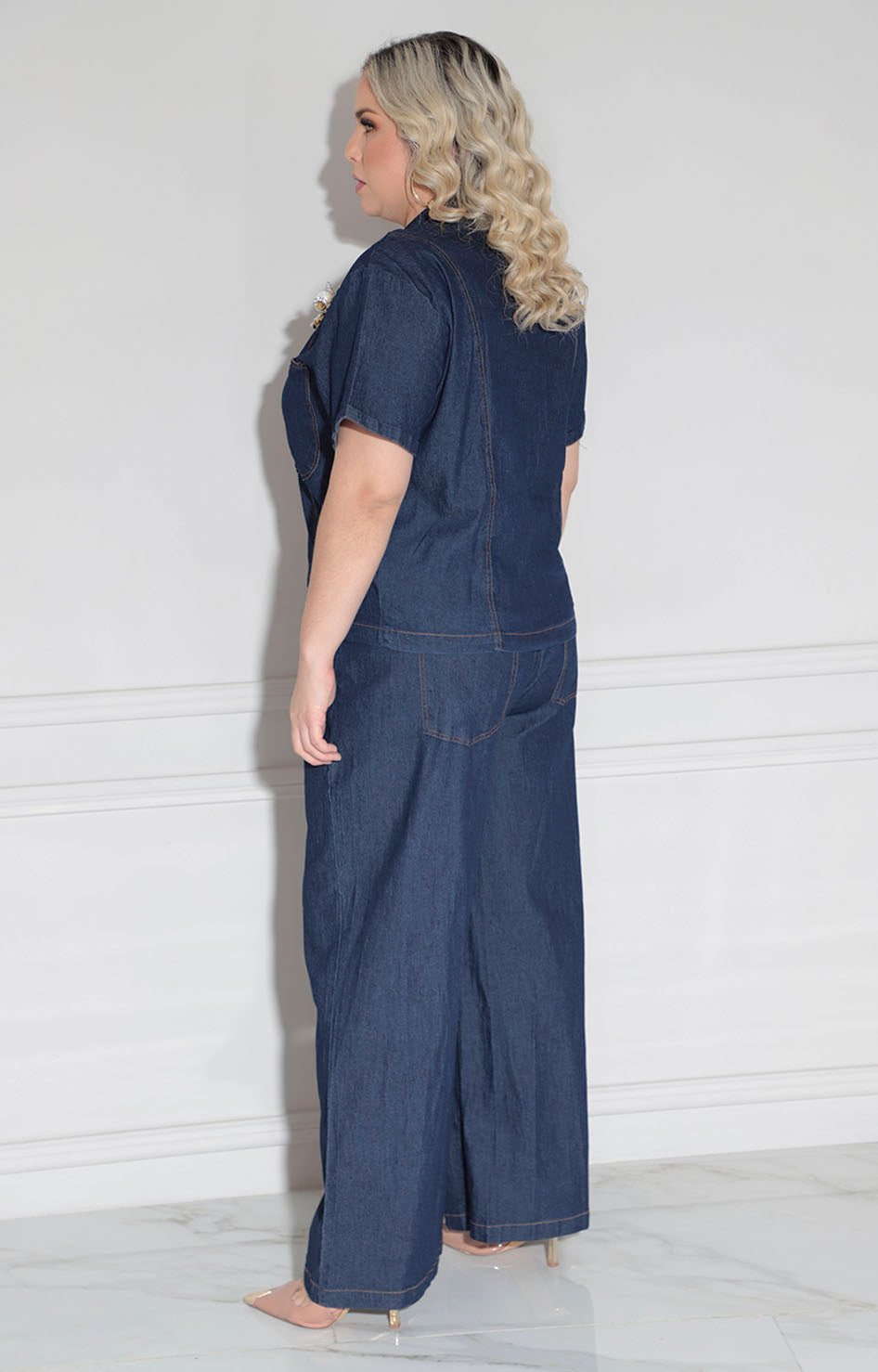 Conjunto de mezclilla