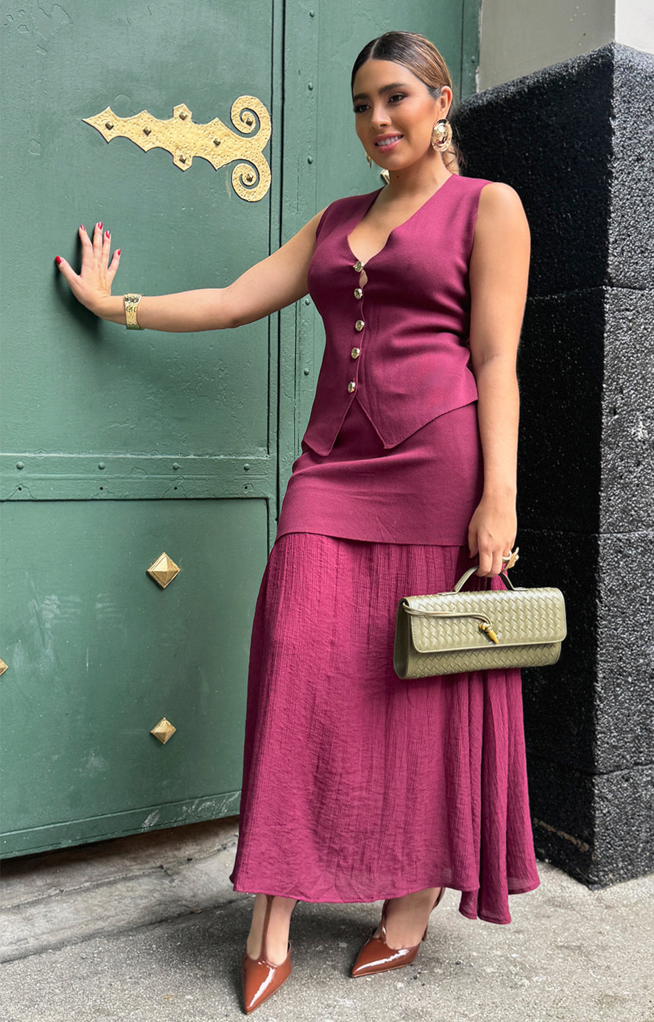 Conjunto vino - CONJUNTO Boutiquemirel 