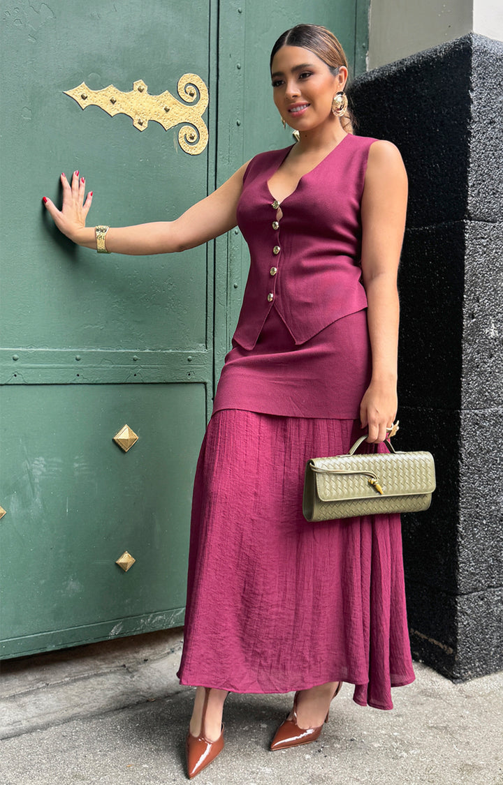 Conjunto vino - CONJUNTO Boutiquemirel 