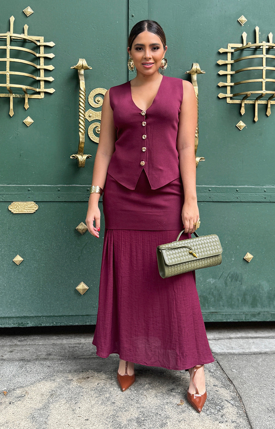 Conjunto vino - CONJUNTO Boutiquemirel 