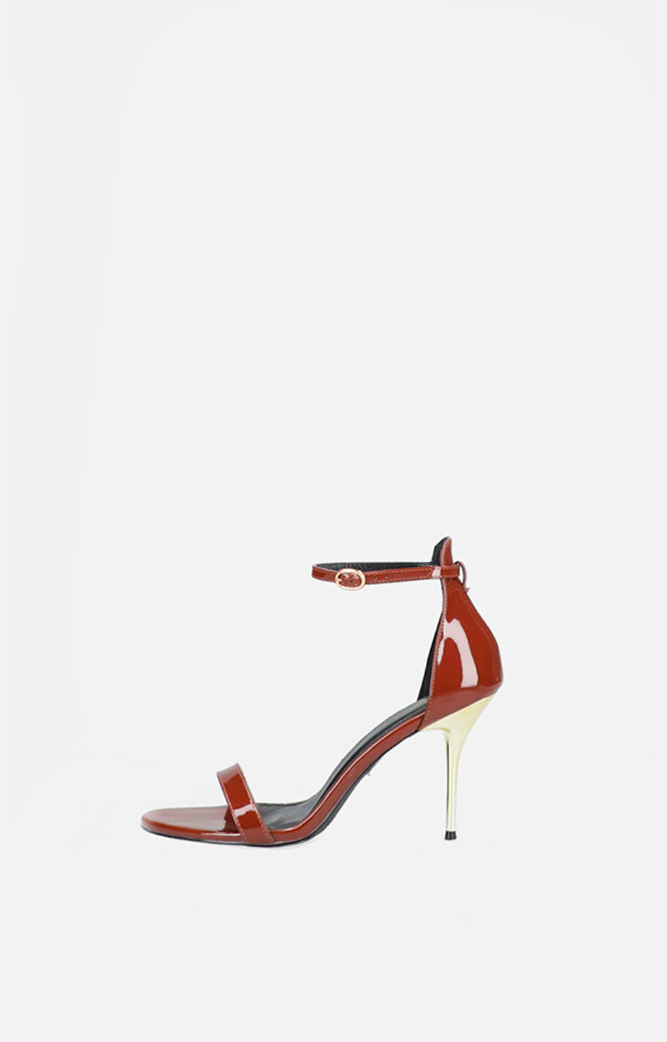 Zapatilla café de charol - ZAPATILLA Boutiquemirel 