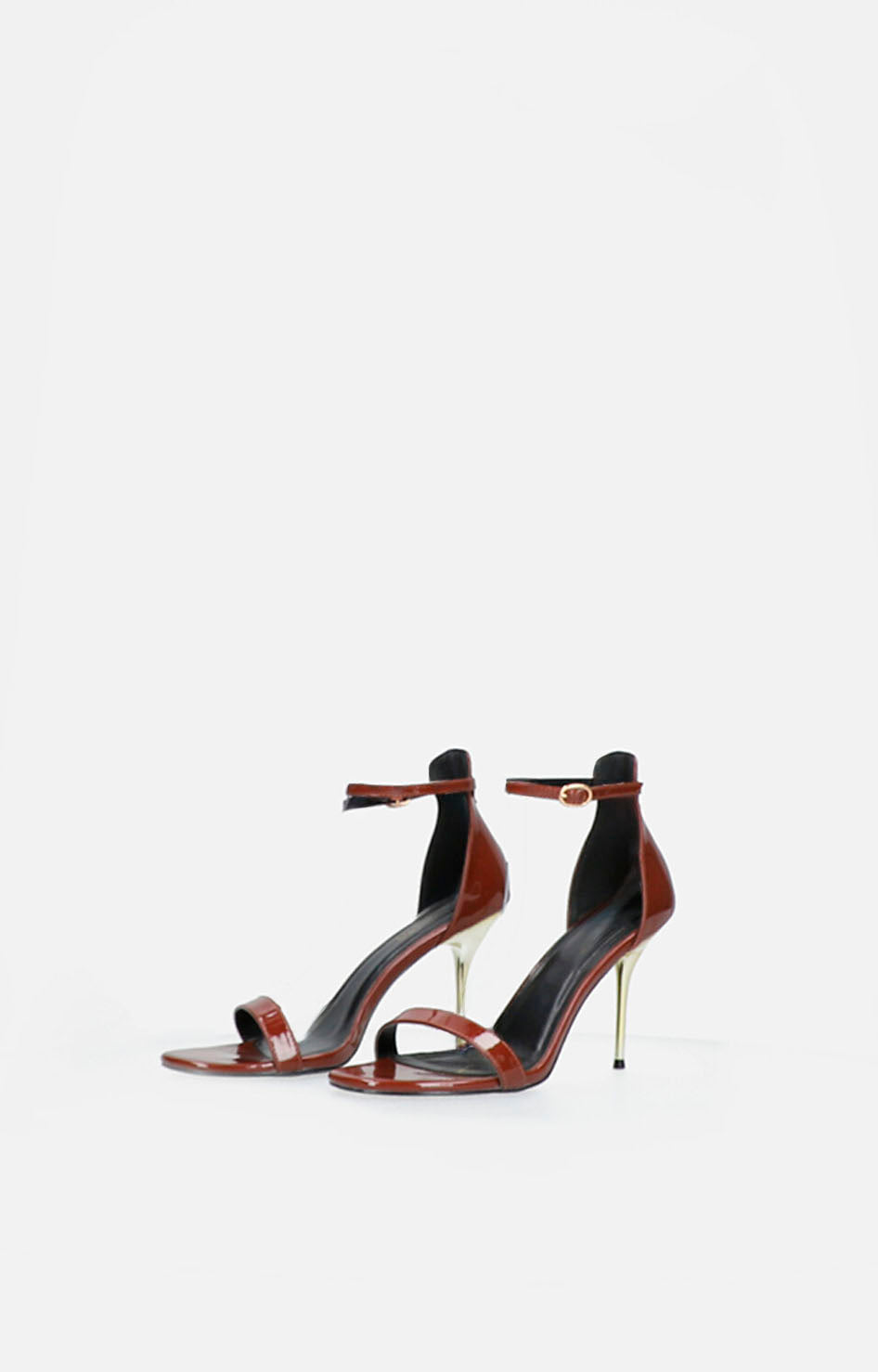 Zapatilla café de charol - ZAPATILLA Boutiquemirel 