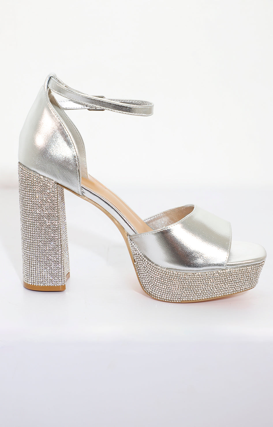 Zapatilla plata con brillos - ZAPATO Boutiquemirel 