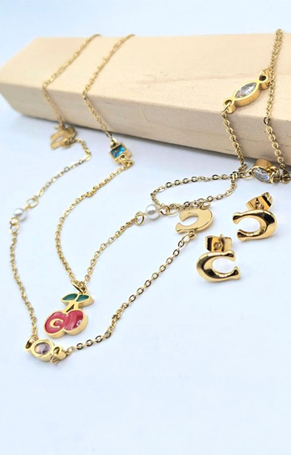 SET DE CADENAS CON DIJES - SET COLLAR Boutiquemirel 