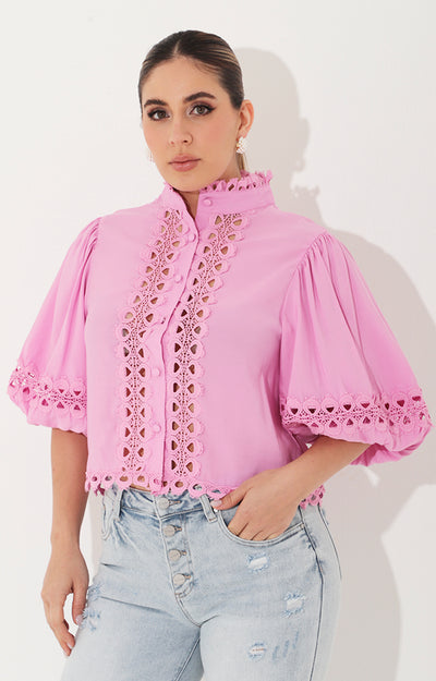 Blusa rosa pastel - Boutiquemirel
