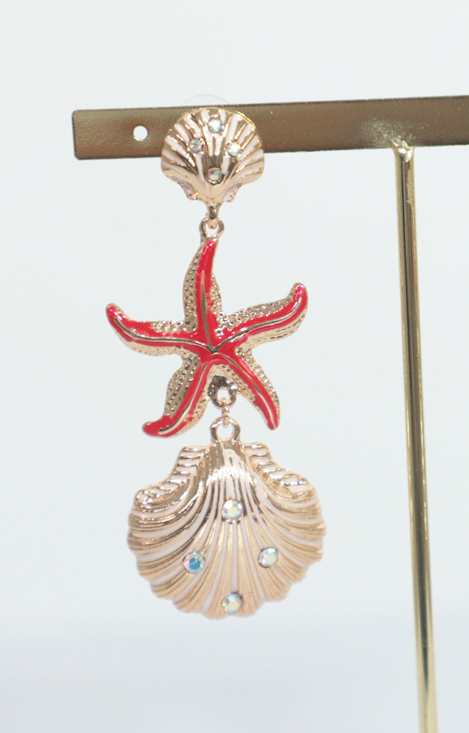 Aretes largos de mar dorados - ARETE Boutiquemirel 