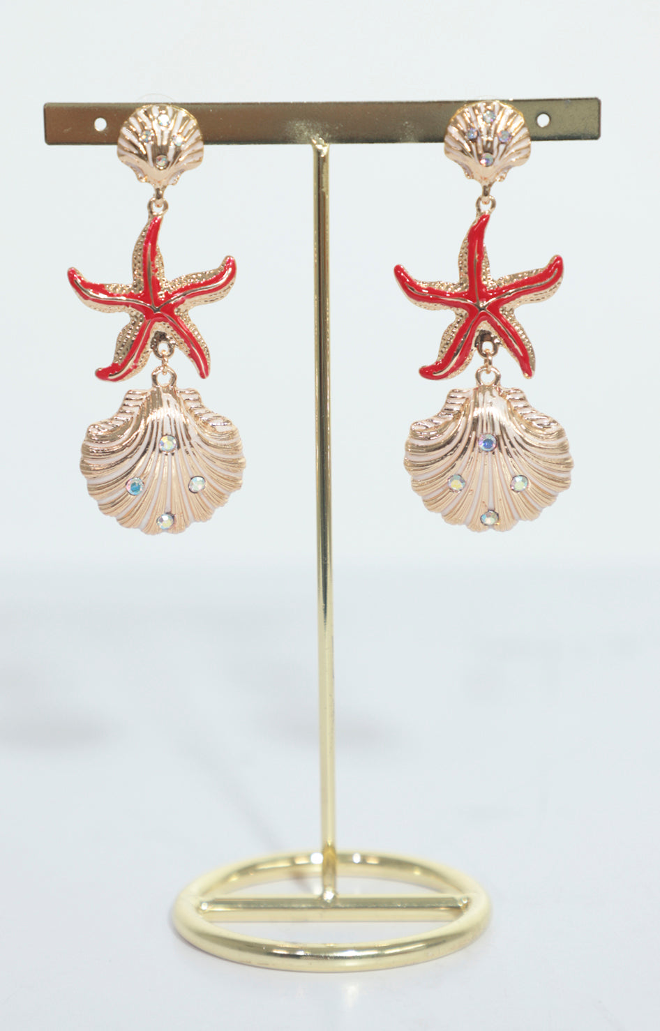 Aretes largos de mar dorados - ARETE Boutiquemirel 