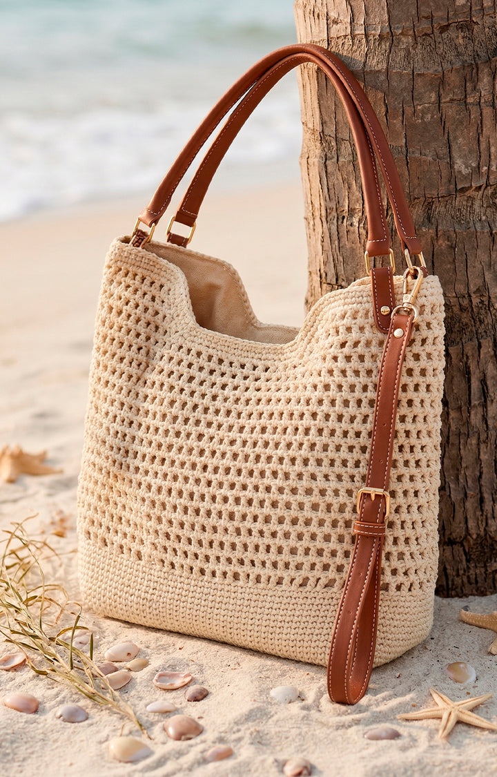 Bolsa grande paja - BOLSAS Boutiquemirel 