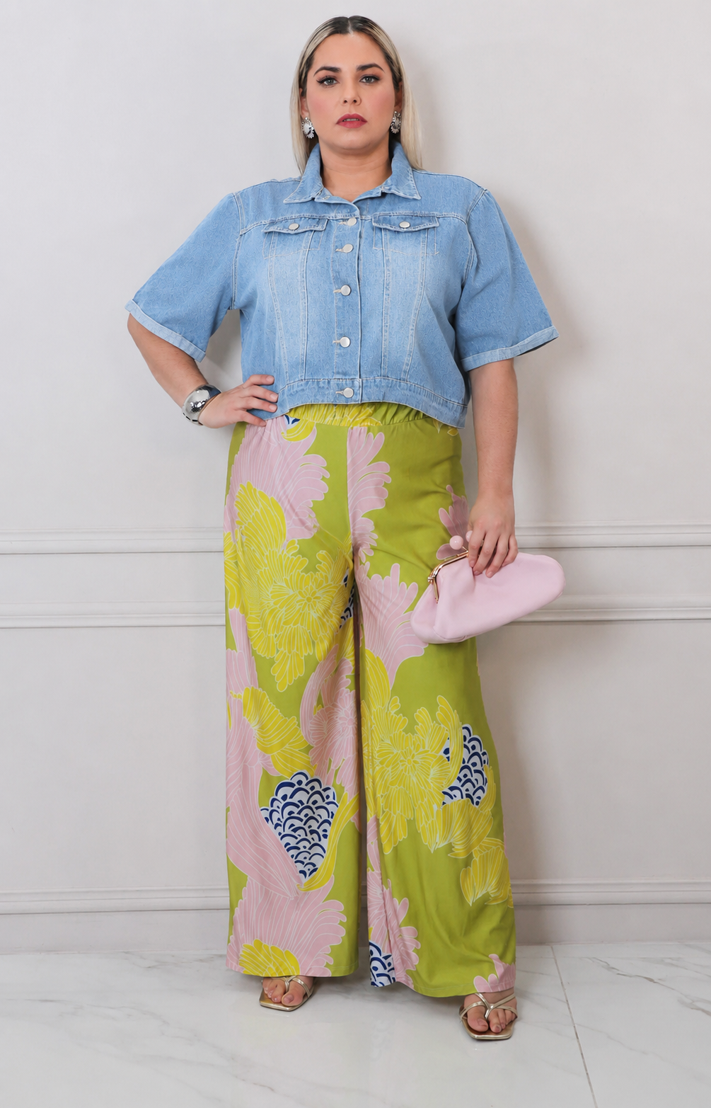 Blusa de mezclilla