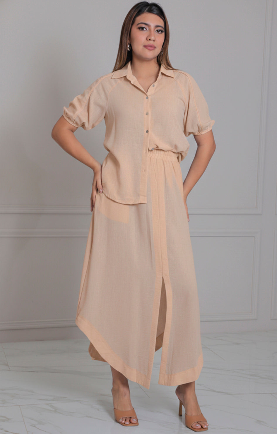 Conjunto liso con falda - CONJUNTO REGULAR Boutiquemirel 