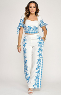 Conjunto estampado en azul - CONJUNTO REGULAR Boutiquemirel 