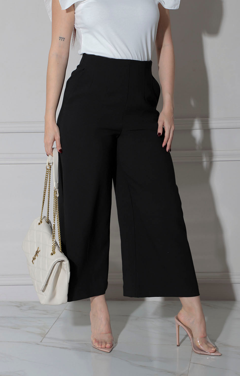 Pantalón negro amplio - PANTALON Boutiquemirel 