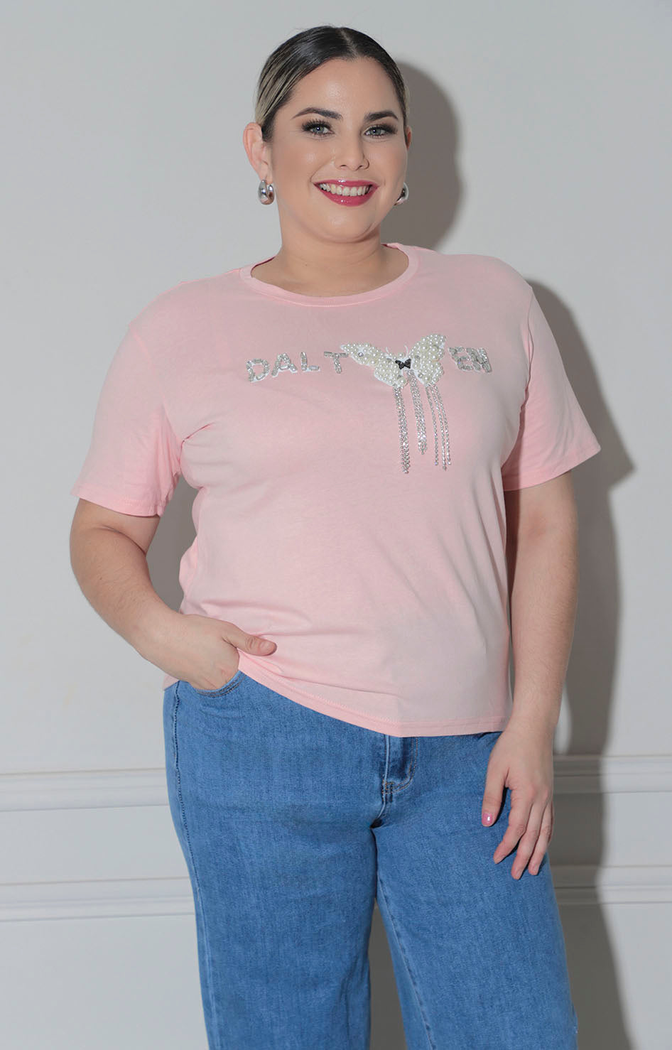 Blusa coral estampada - BLUSA REGULAR Boutiquemirel 