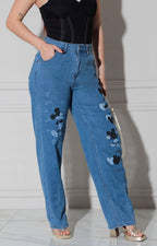 Pantalon de mezclilla mickey - PANTALON REGULAR Boutiquemirel 