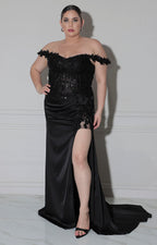 Vestido negro de tirantes - VESTIDO XL Boutiquemirel 