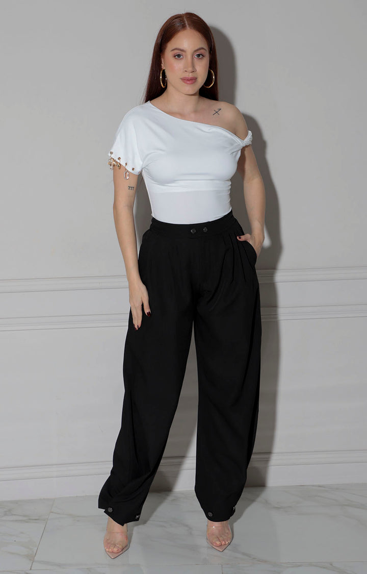 Pantalòn joker negro - PANTALON Boutiquemirel 