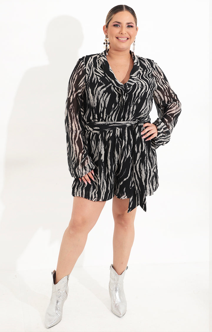 Jumper estampado negro - PALAZZO Boutiquemirel 