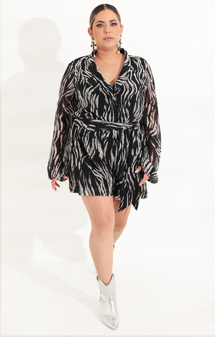 Jumper estampado negro - PALAZZO Boutiquemirel 