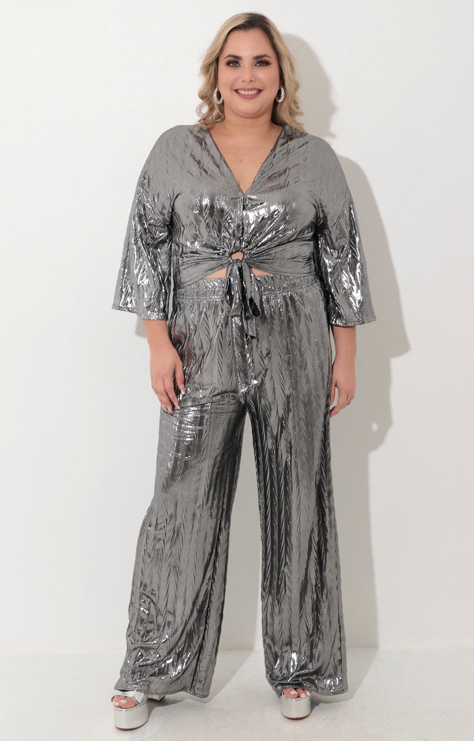 Blusa plata - BLUSA Boutiquemirel 