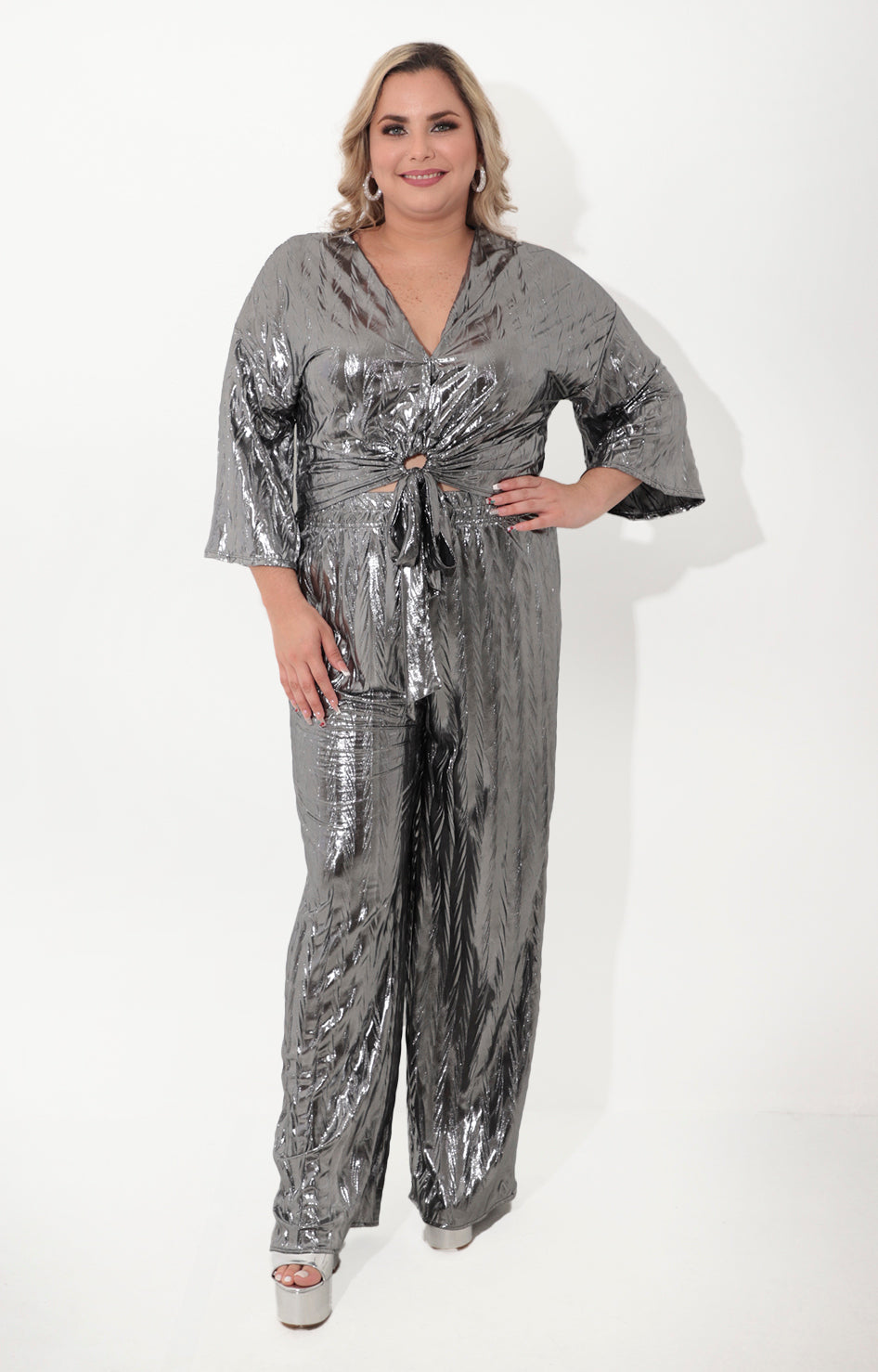 Blusa plata - BLUSA Boutiquemirel 