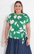 Blusa verde estampada - BLUSA XL Boutiquemirel 