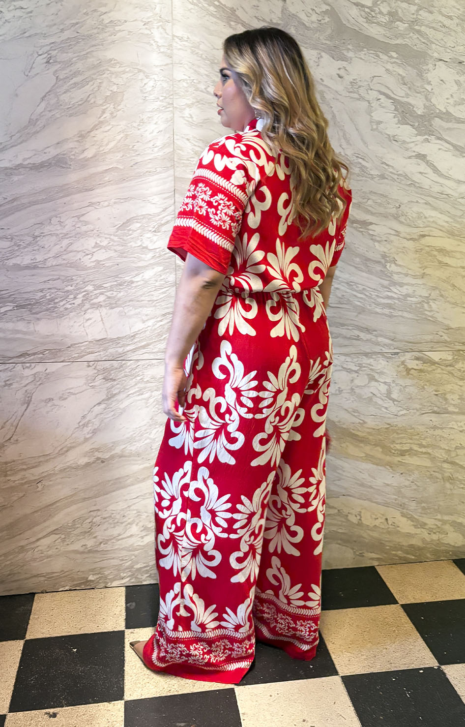 Palazzo rojo estampado - PALAZZO XL Boutiquemirel 