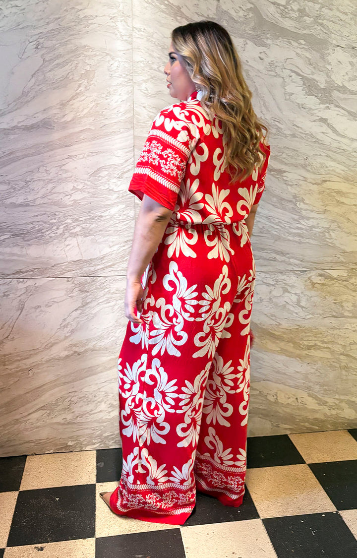 Palazzo rojo estampado - PALAZZO XL Boutiquemirel 