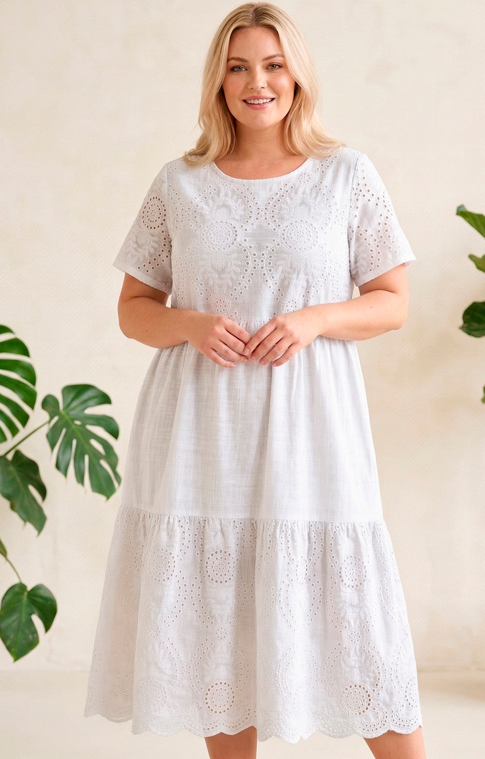 Vestido fresco - VESTIDO LARGO CURVY Boutiquemirel 