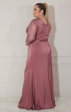 Vestido rosa con lentejuela - VESTIDO Boutiquemirel 