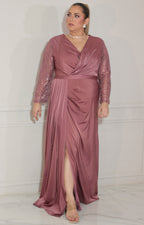 Vestido rosa con lentejuela - VESTIDO Boutiquemirel 