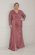 Vestido rosa con lentejuela - VESTIDO Boutiquemirel 