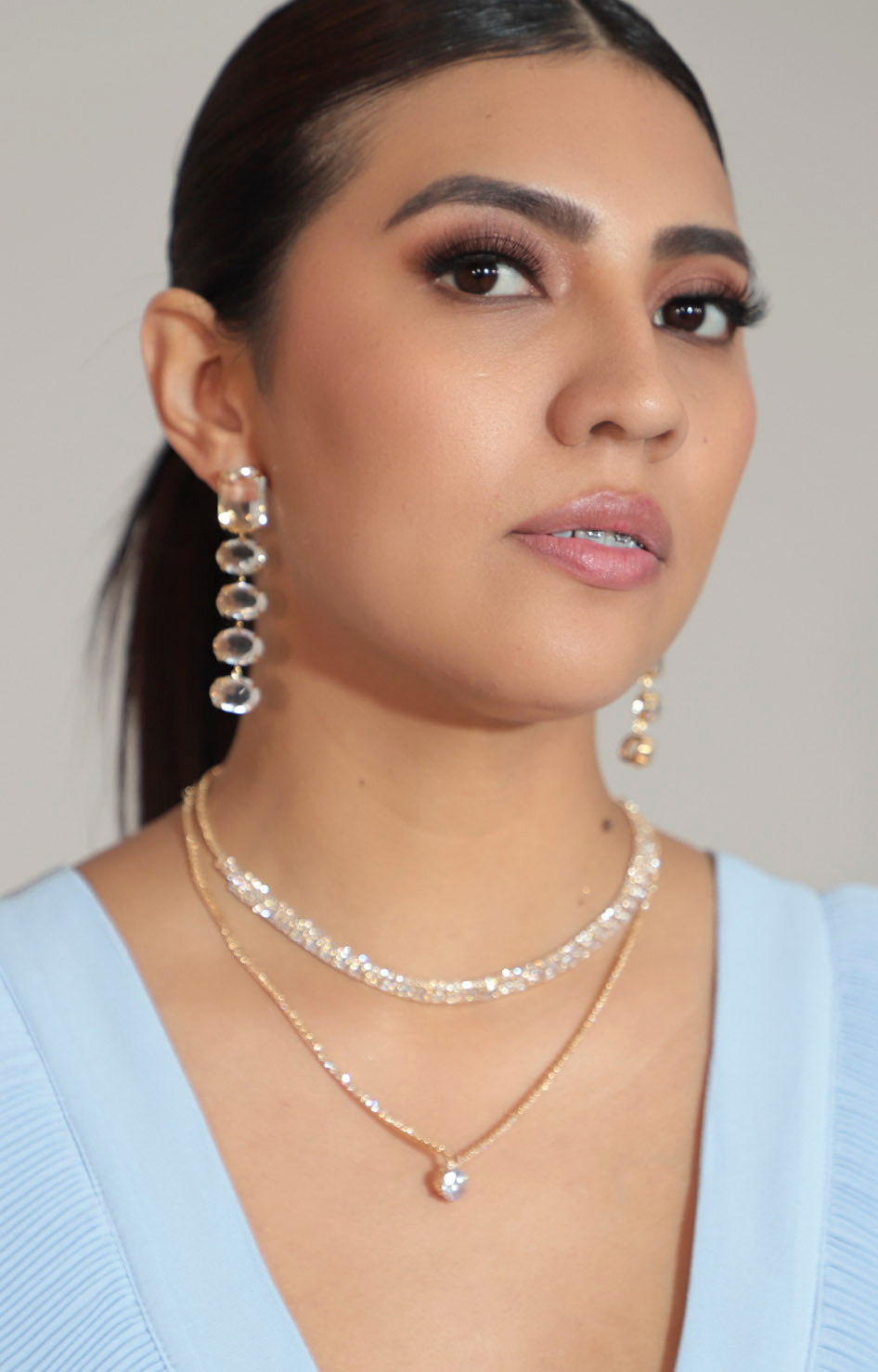 Palazzo plisado azul baby - PALAZZO Boutiquemirel 