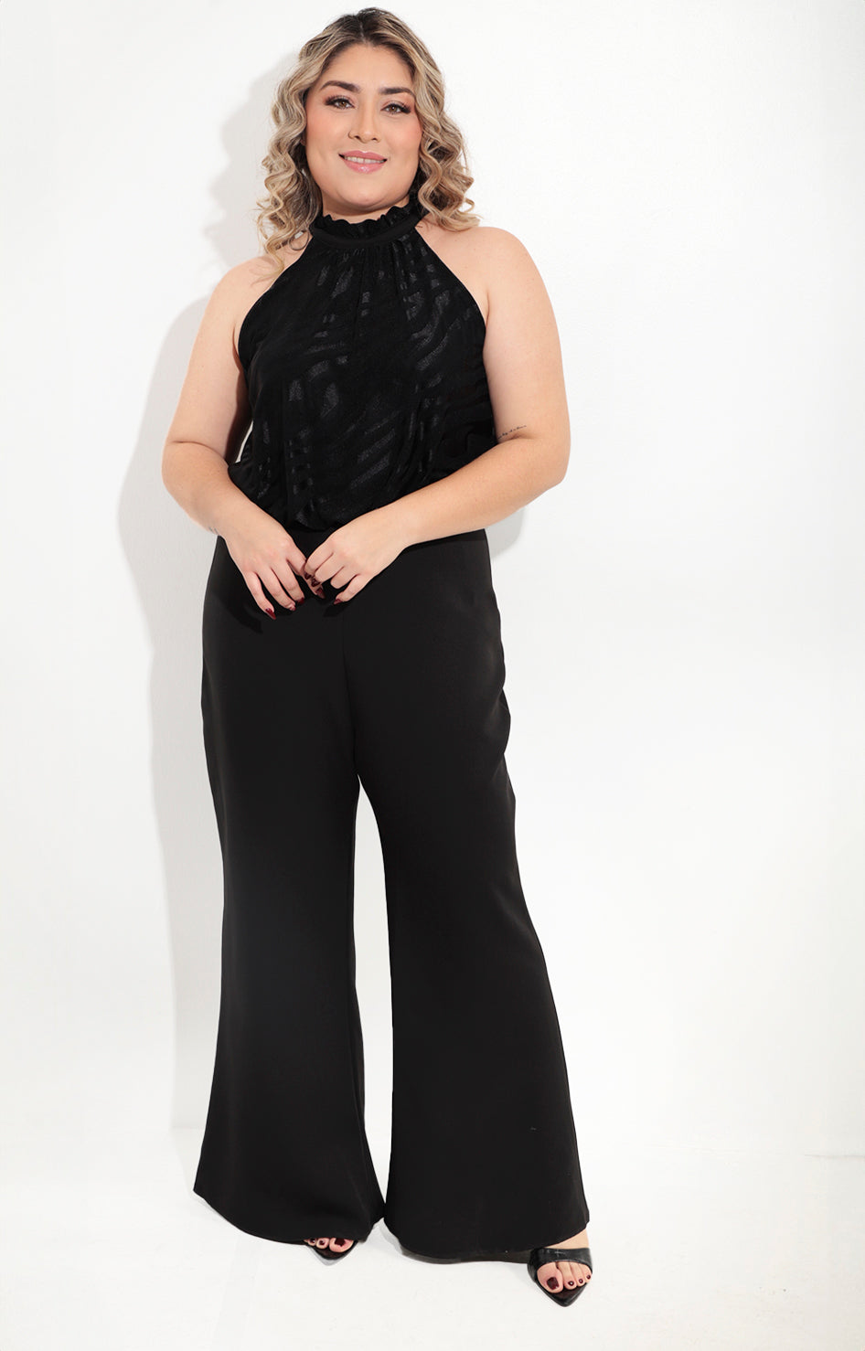 Palazzo negro cuello alto - PALAZZO Boutiquemirel 