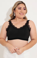Top negro con encaje - BLUSA Boutiquemirel 