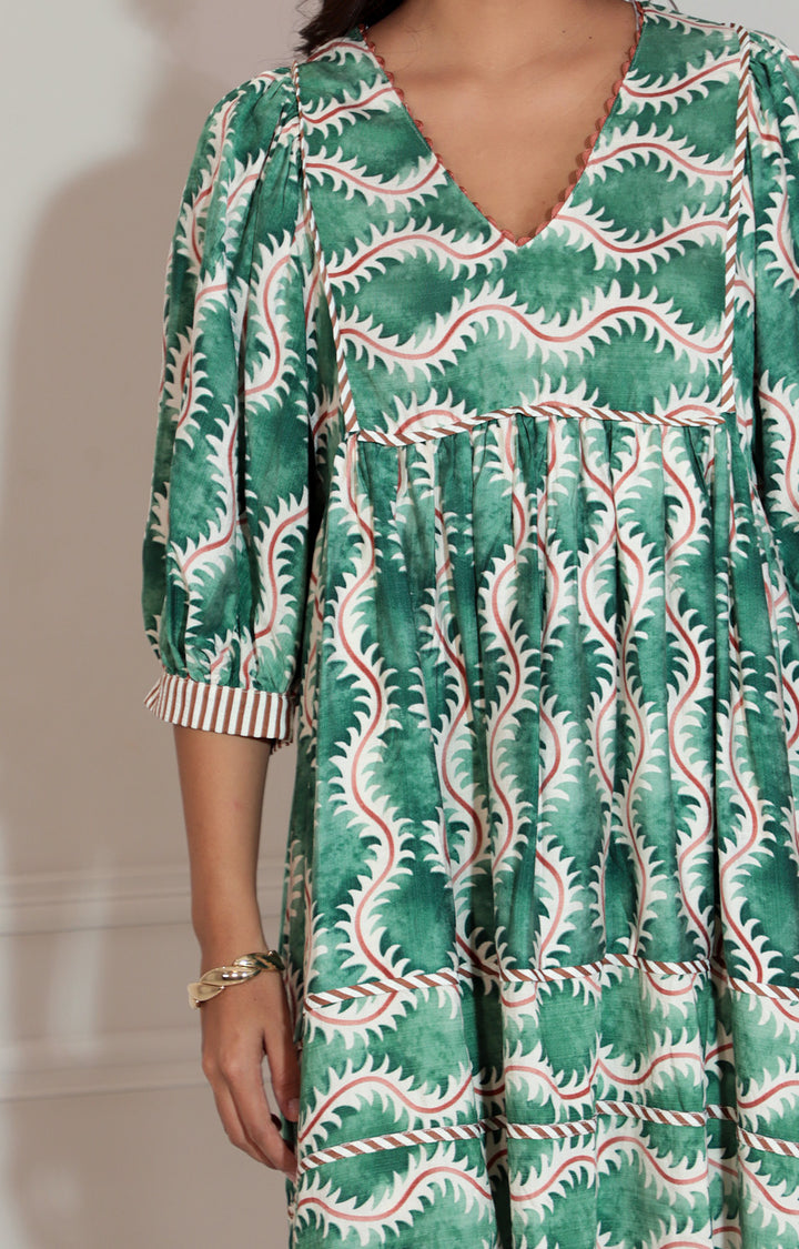 Vestido verde - VESTIDO Boutiquemirel 