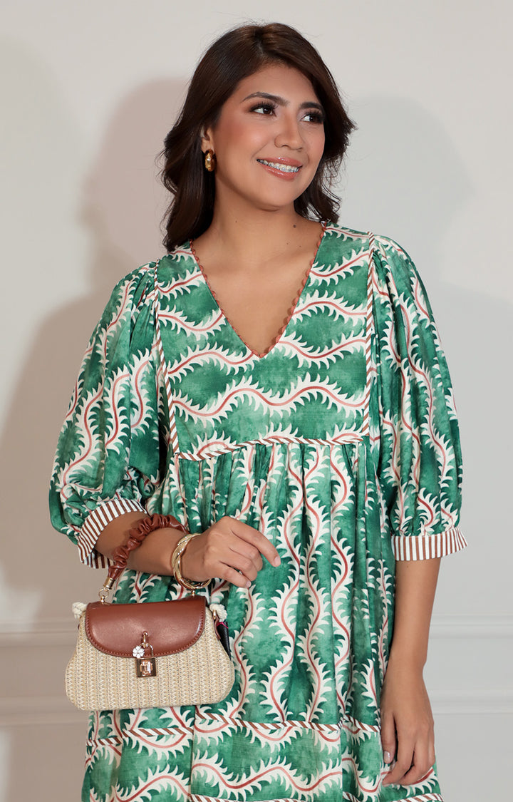 Vestido verde - VESTIDO Boutiquemirel 