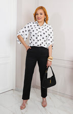 Blusa polka dots