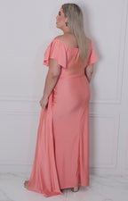 V*2-26*EVA BERRY*C002-61*LILA - VESTIDO LARGO CURVY Boutiquemirel 