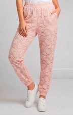 Pantalón encaje rosa - PANTALON REGULAR Boutiquemirel 