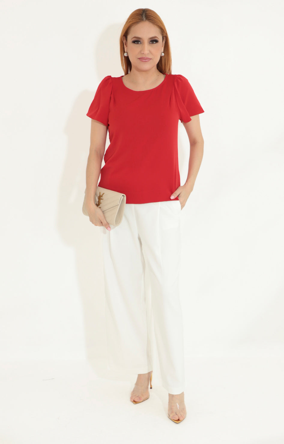 Pantalón blanco - PANTALON Boutiquemirel 