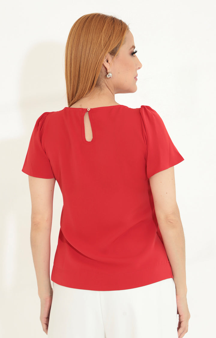 Blusa roja - BLUSA Boutiquemirel 