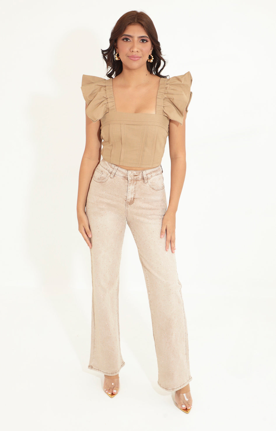 Blusa beige - BLUSA Boutiquemirel 