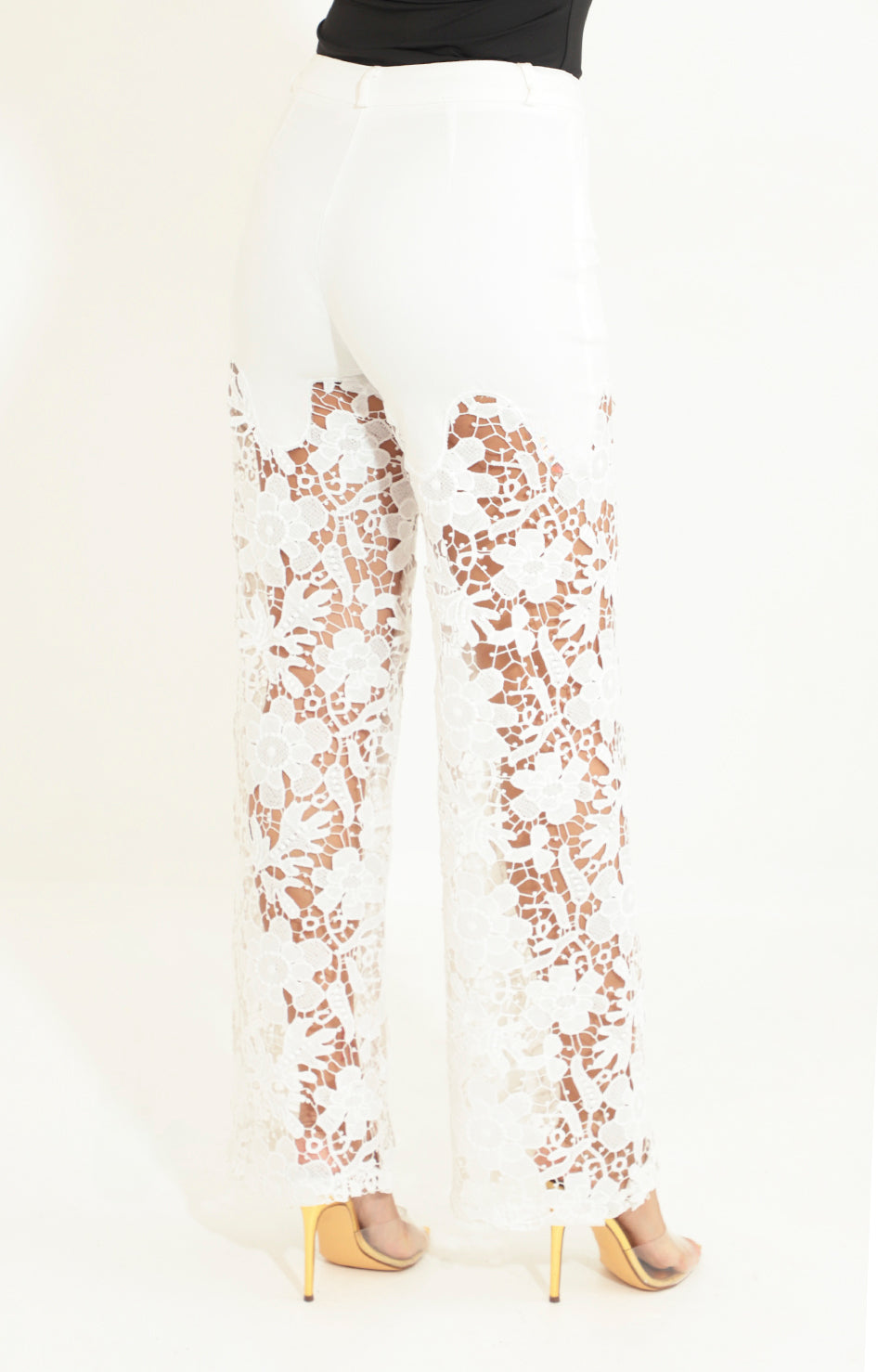 Pantalón denim blanco - PANTALON Boutiquemirel 