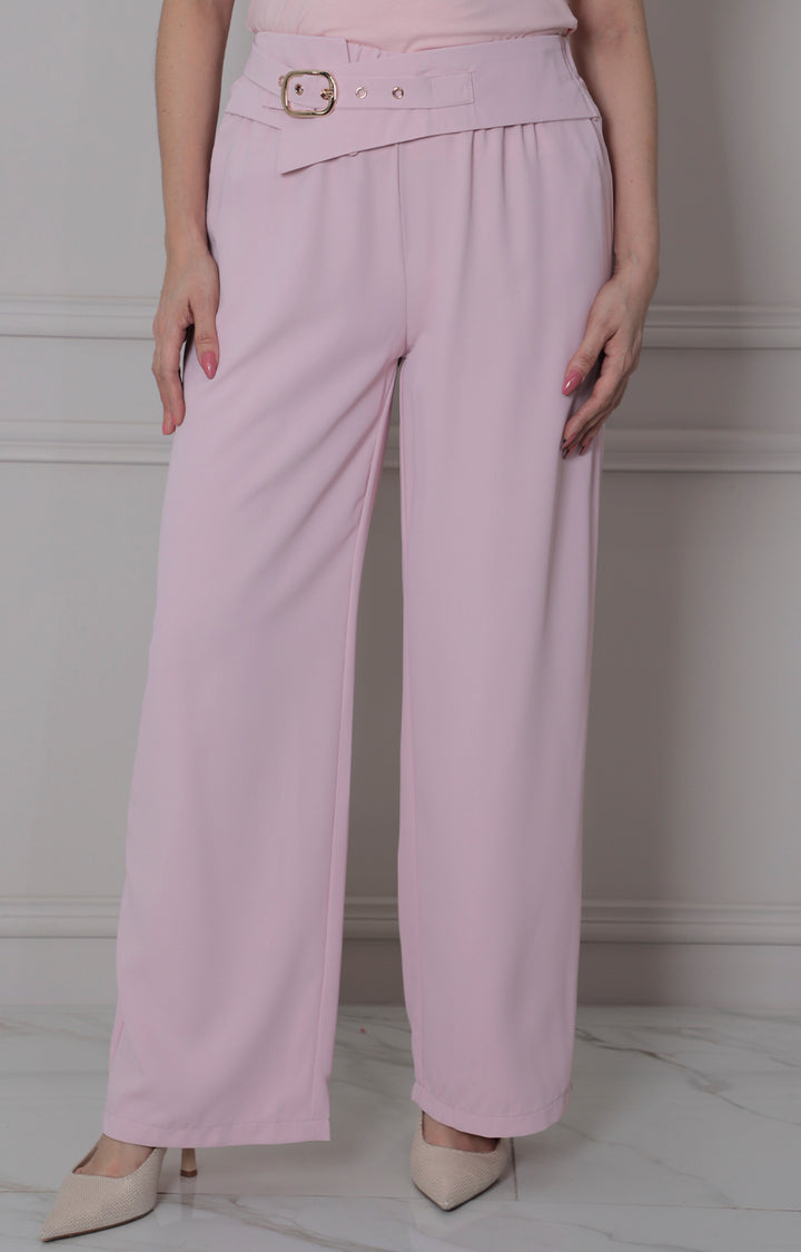 Pantalòn recto con cinturòn - PANTALON REGULAR Boutiquemirel 